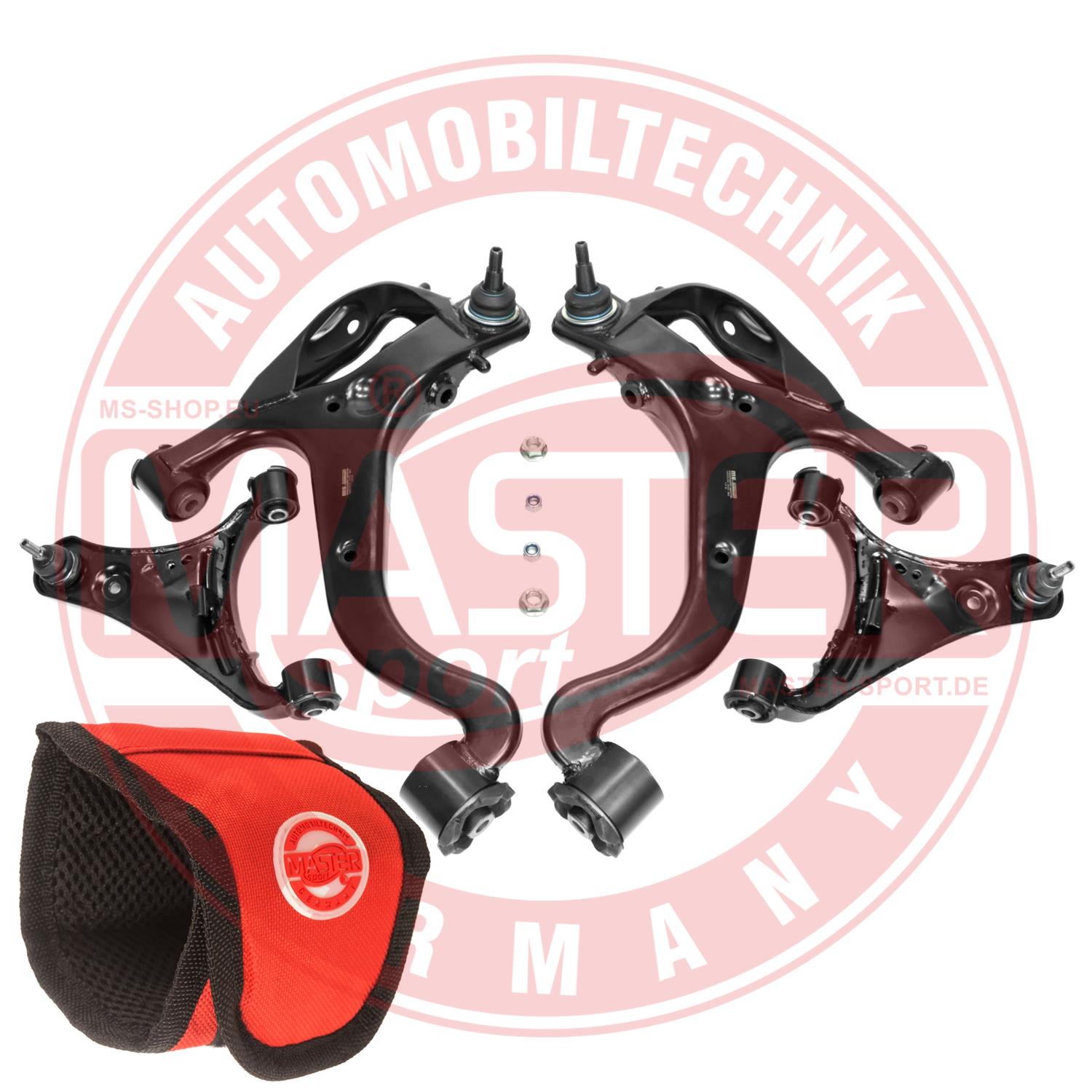 MASTER-SPORT GERMANY 36953-KIT-MSM PROMO MAGNETIC Σετ τιμονιού, ανάρτηση τροχών Mπροστινός άξονας δεξιά επάνω κάτω μπροστινός άξ